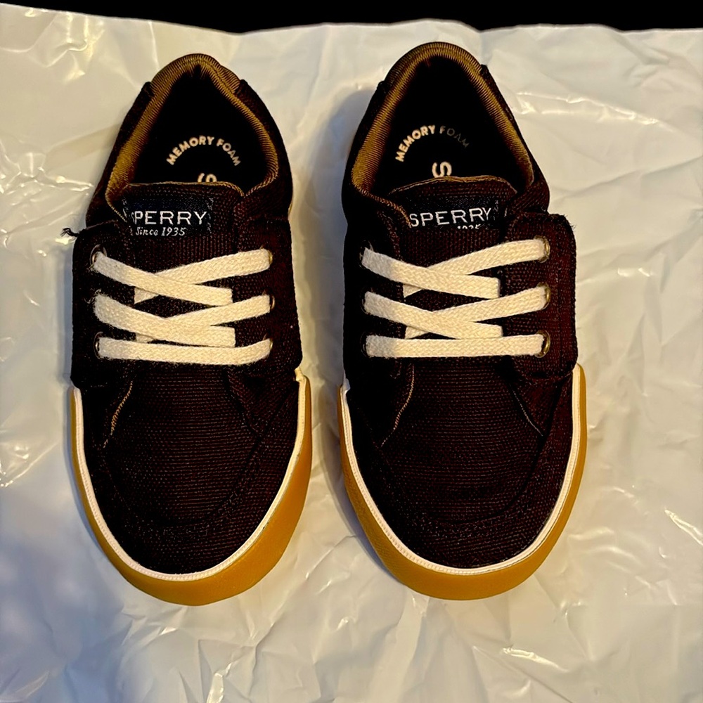 Sperry Harbor Tide Jr Toddler Shoe 7M Black